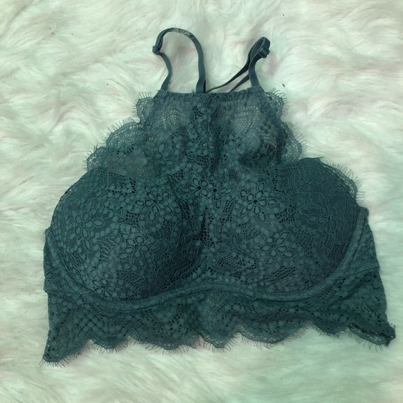 🦋 VS PINK eyelash lace high-neck bra 🦋 - Picture 3 of 4